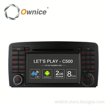 Ownice C500 Quad core android 6.0 car DVD audio for Mercedes Benz R Class W251 built in RDS multimedia USB BT Wifi